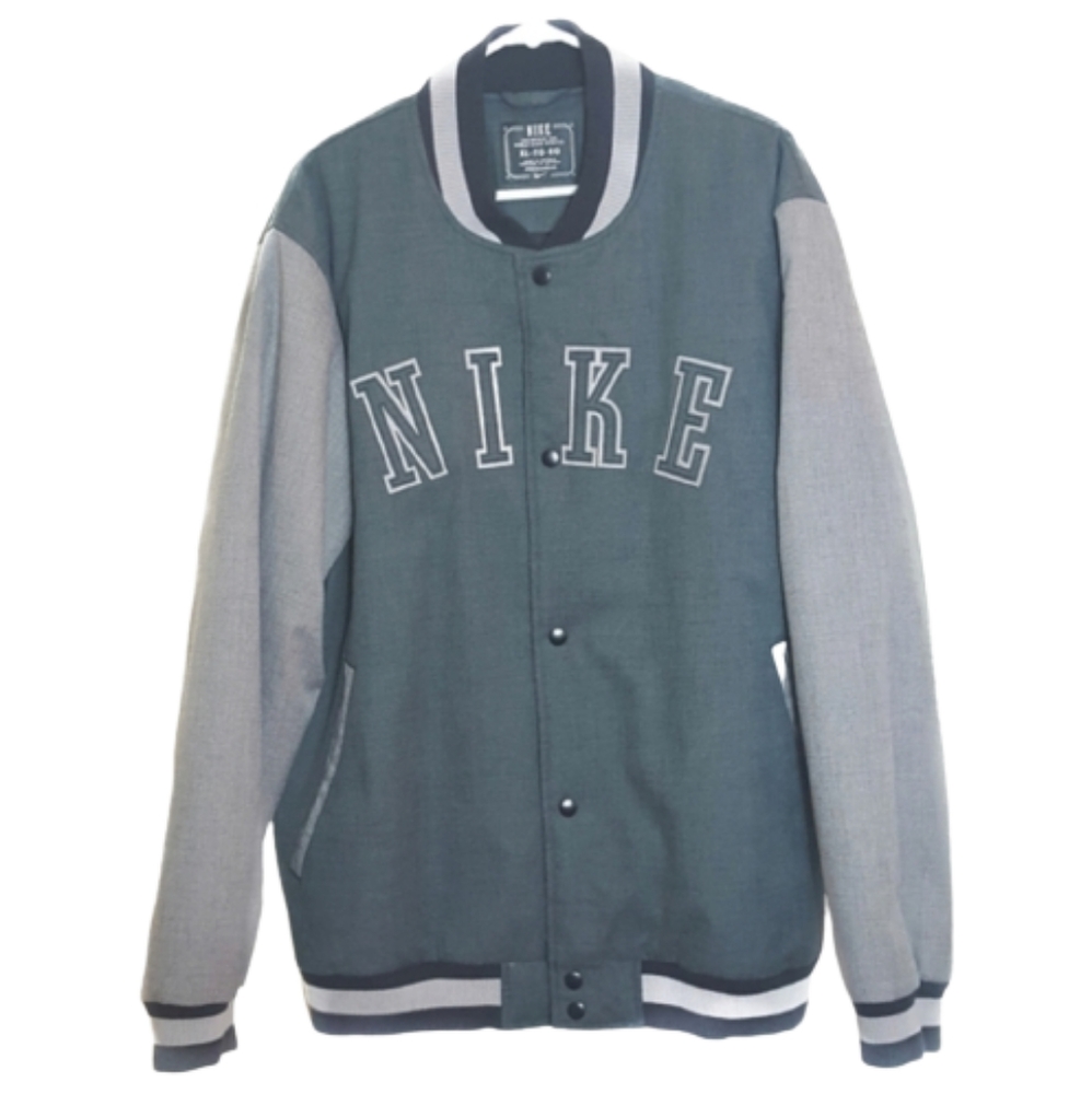 MENS NIKE HAZE CREW VARSITY BUTTON UP SIZE XL